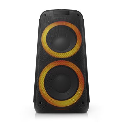 Niceboy PARTY Boss 2 - LED Langaton kaiutin mikrofonilla ja virtapankki toiminto 200W/4500 mAh + kauko-ohjaus