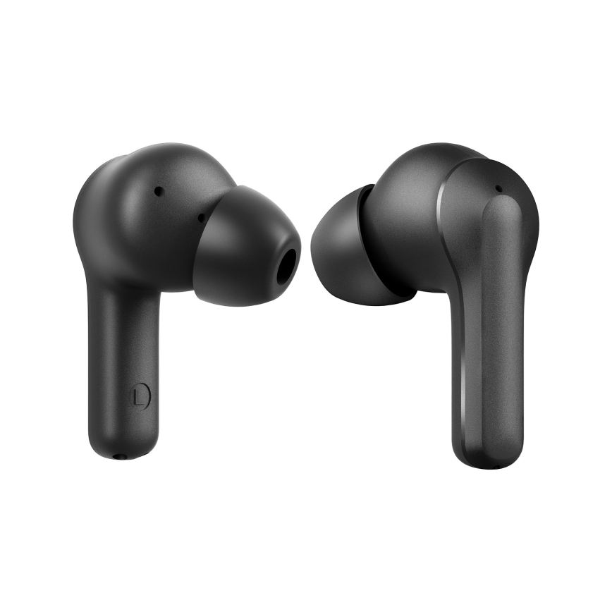 Niceboy Pins 4 - Langaton earphones kanssa ANC 400 mAh + 2x 50 mAh IPX4 musta