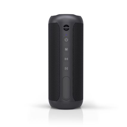 Niceboy Polaris - LED Langaton kaiutin mikrofonilla 30W/4000 mAh IPX7 musta