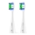 Niceboy - SETTI 2x Korvaava head Lite Hard kohteelle toothbrush ION Sonic valkoinen