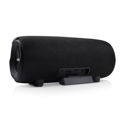 Niceboy Titan 4 - LED Langaton kaiutin mikrofonilla ja virtapankki toiminto 50W/4000 mAh IPX7 musta