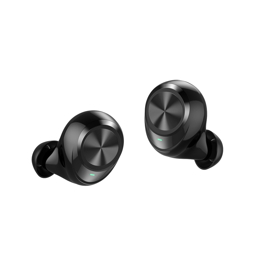 Niceboy Upotettu 4 - Langaton earphones 500 mAh + 2x 70 mAh IPX5 musta