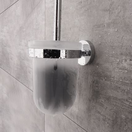 NIMCO UN 13094WN-26 - Seinälle kiinnitettävä wc-harja UNIX matta lasi/kiiltävä kromi