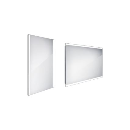 NIMCO ZP 11000 - LED-taustavalaistu kylpyhuoneen peili LED/18W/230V 6500K 60x40 cm IP44