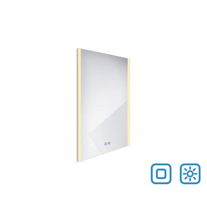 NIMCO ZP 11001VX - Himmennettävä kylpyhuoneen LED-taustavalaistu peili LED/21W/230V 3000-6500K 70x50 cm IP44