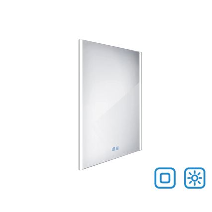 NIMCO ZP 11002VX - Himmennettävä kylpyhuoneen LED-taustavalaistu peili LED/24W/230V 3000-6500K 80x60 cm IP44
