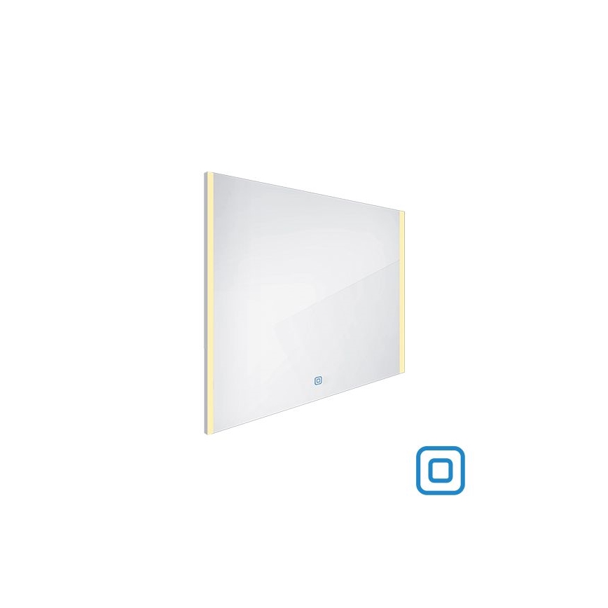 NIMCO ZP 11003V - Himmennettävä kylpyhuoneen LED-taustavalaistu peili LED/21W/230V 3000-6500K 70x80 cm IP44
