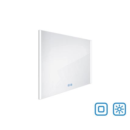 NIMCO ZP 11003VX - Himmennettävä kylpyhuoneen LED-taustavalaistu peili LED/21W/230V 3000-6500K 70x80 cm IP44