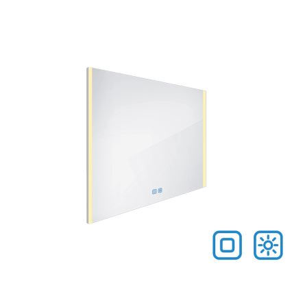 NIMCO ZP 11003VX - Himmennettävä kylpyhuoneen LED-taustavalaistu peili LED/21W/230V 3000-6500K 70x80 cm IP44
