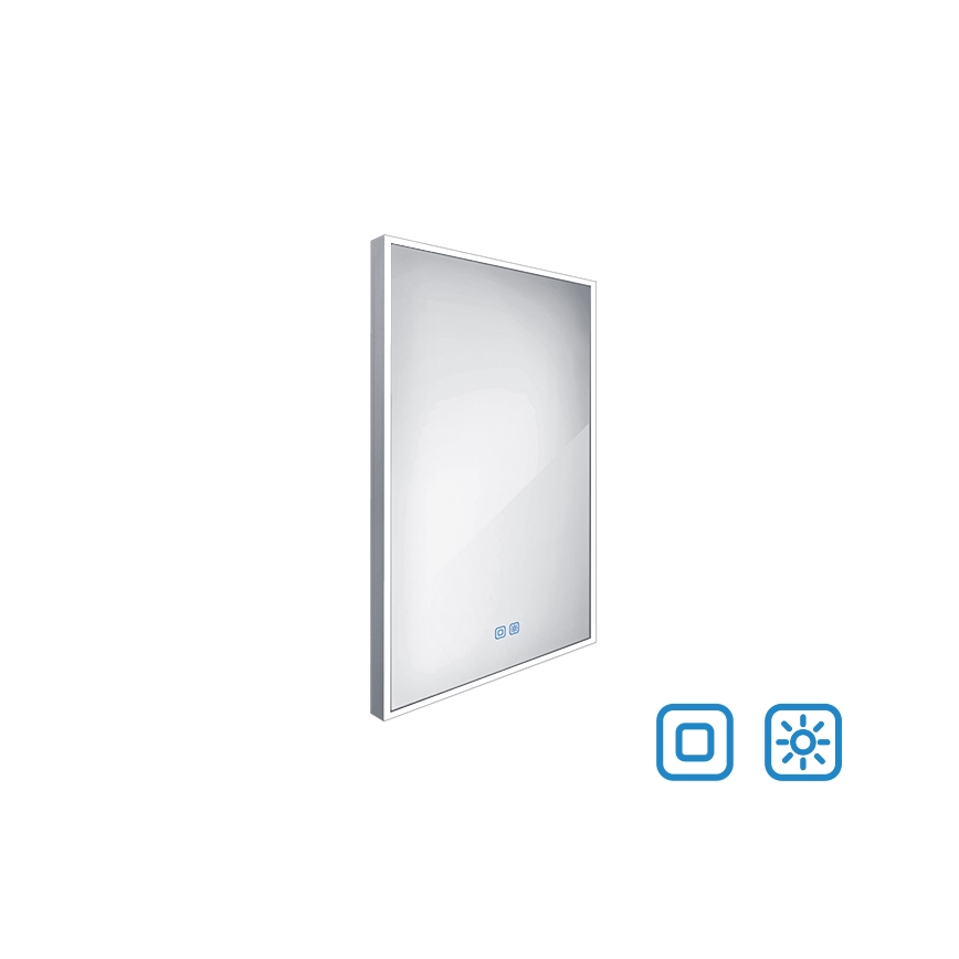 NIMCO ZP 13001VX - Himmennettävä kylpyhuoneen LED-taustavalaistu peili LED/35W/230V 3000-6500K 70x50 cm IP44