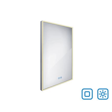 NIMCO ZP 13001VX - Himmennettävä kylpyhuoneen LED-taustavalaistu peili LED/35W/230V 3000-6500K 70x50 cm IP44