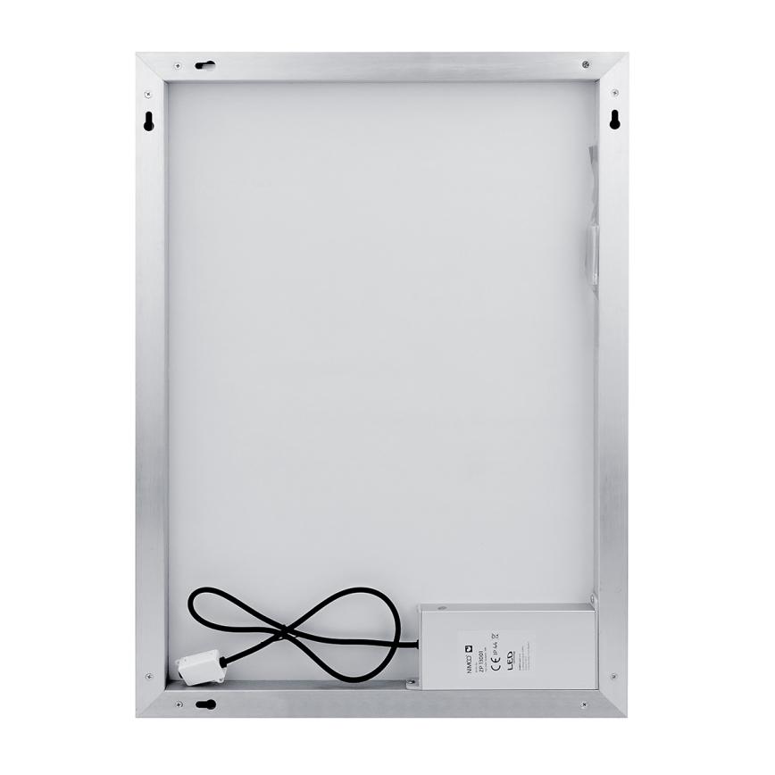 NIMCO ZP 13001VX - Himmennettävä kylpyhuoneen LED-taustavalaistu peili LED/35W/230V 3000-6500K 70x50 cm IP44