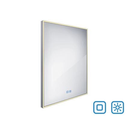NIMCO ZP 13002VX - Himmennettävä kylpyhuoneen LED-taustavalaistu peili LED/41W/230V 3000-6500K 80x60 cm IP44