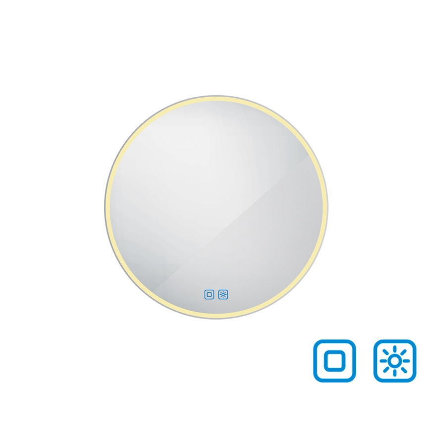 NIMCO ZP 26000RVX - Himmennettävä kylpyhuoneen LED-taustavalaistu peili LED/26W/230V 3000-6500K halkaisija 60 cm IP44