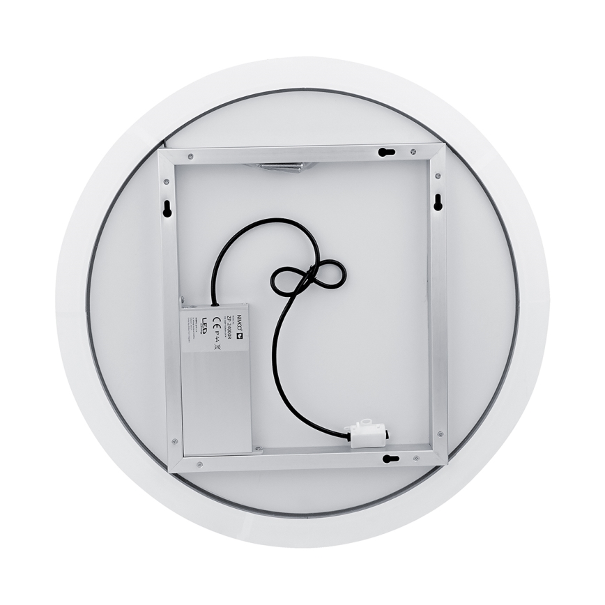 NIMCO ZP 26000RVX - Himmennettävä kylpyhuoneen LED-taustavalaistu peili LED/26W/230V 3000-6500K halkaisija 60 cm IP44
