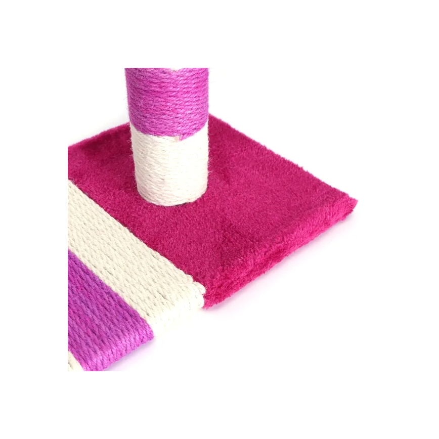 Nobleza - kissan raapimislaite 55x45x20 cm vaaleanpunainen