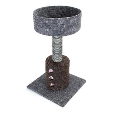 Nobleza - kissan raapimislaite 69x40x40 cm harmaa