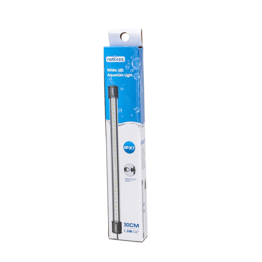 Nobleza - LED Akvaarion valaistus LED/1,5W/230V IPX7 30 cm