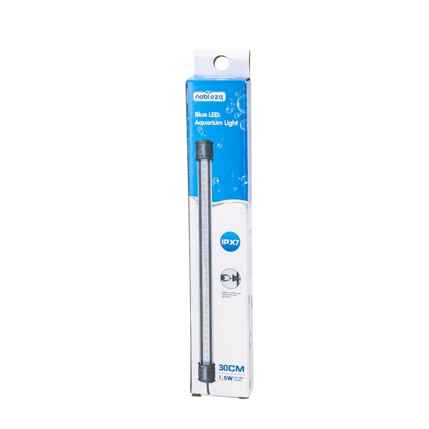 Nobleza - LED Akvaarion valaistus LED/1,5W/230V IPX7 30 cm