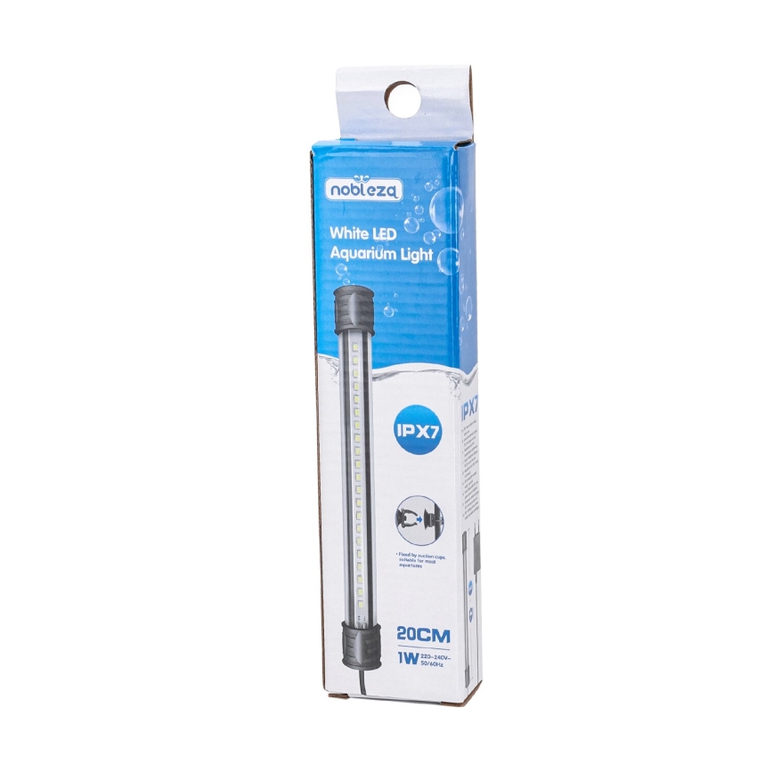 Nobleza - LED Akvaarion valaistus LED/1W/230V IPX7 20 cm