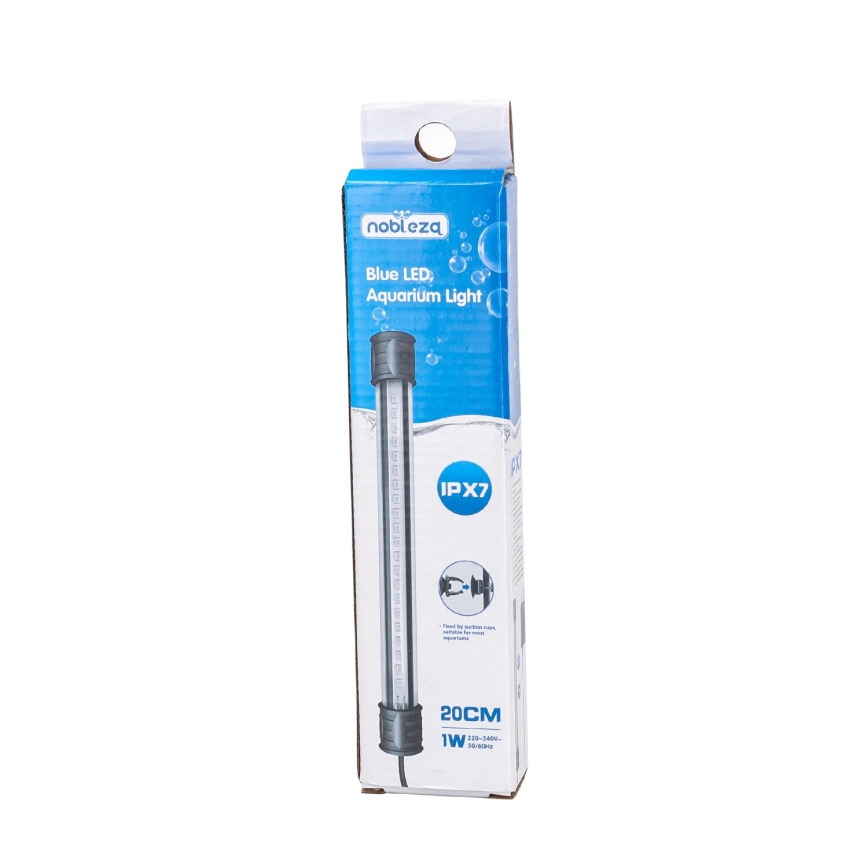 Nobleza - LED Akvaarion valaistus LED/1W/230V IPX7 20 cm