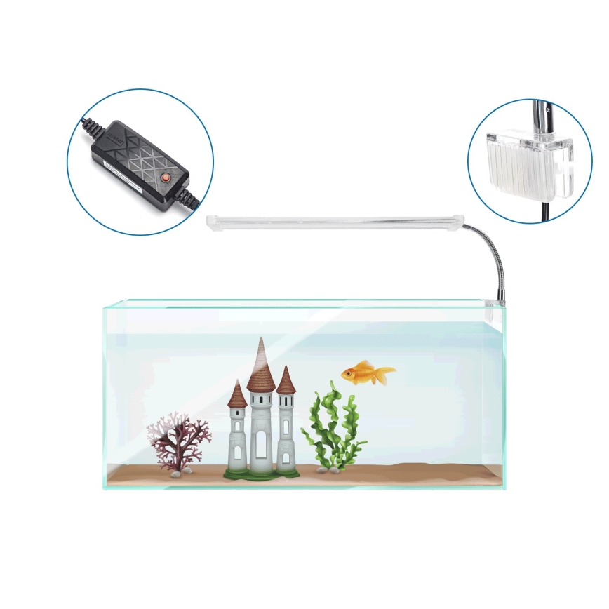 Nobleza - LED Akvaarion valaistus LED/8W/230V IPX7 30 cm