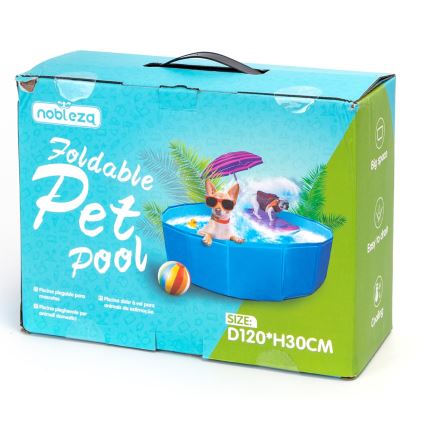 Nobleza - Taitettava allas koirille halkaisija 1,2 m