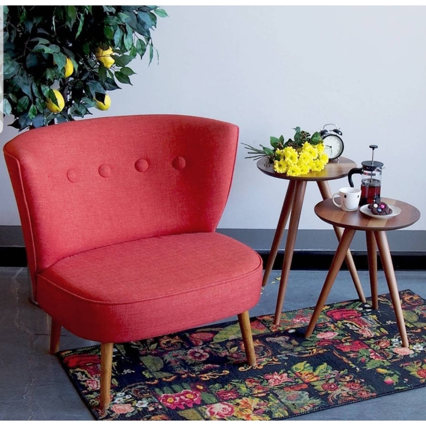 Nojatuoli JENI punainen