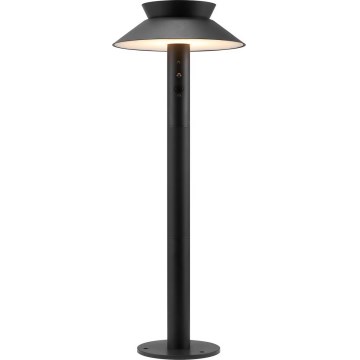 Nordlux - Aurinkokäyttöinen LED-valaisin anturilla LED/5W/3,7V IP44 musta