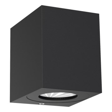 Nordlux - CANTO LED-ulkovalaisin 2xLED/6W/230V IP44 musta