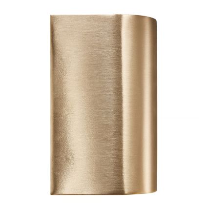 Nordlux - CANTO ulkoseinävalaisin 2xGU10/28W/230V IP44 messinki