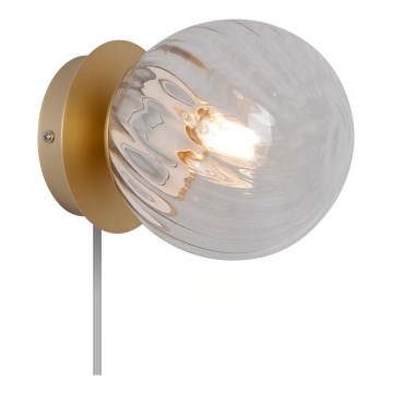 Nordlux - CHISELL seinävalaisin 1xE14/25W/230V, messinki