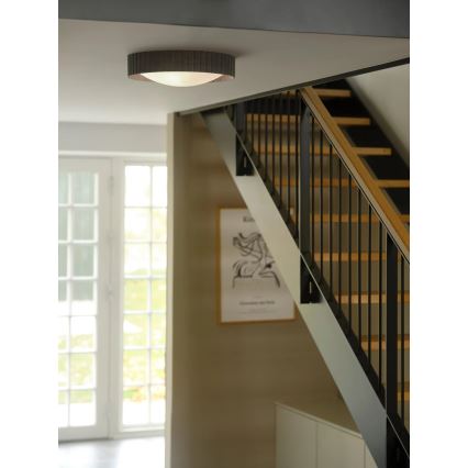 Nordlux - CORATO-kattovalaisin 3×E14/15 W/230 V, halkaisija 42 cm, harmaa