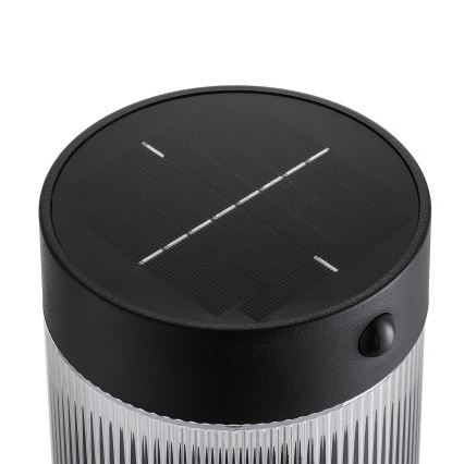 Nordlux - COUPAR LED-aurinkokennovalaisin 3,2W/5V 3000K IP44 musta 1800 mAh
