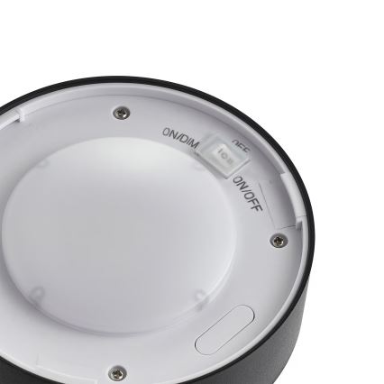 Nordlux - COUPAR LED-aurinkokennovalaisin 3,2W/5V 3000K IP44 musta 1800 mAh