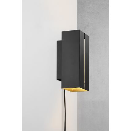 Nordlux - LED himmennettävä seinävalaisin CURTIZ 2xLED/4,5W/230V musta