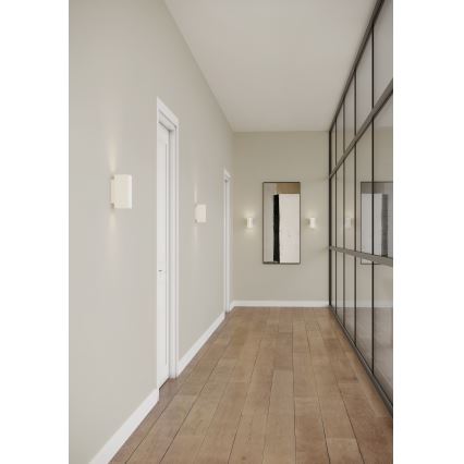 Nordlux - LED himmennettävä seinävalaisin CURTIZ 2xLED/4,5W/230V valkoinen