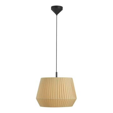 Nordlux - DICTE-riippuvalaisin vaijerilla 1xE27/60W/230V, halkaisija 40 cm, beige