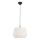 Nordlux - DICTE riippuvalaisin vaijerilla 1xE27/60W/230V, Ø 40 cm, valkoinen