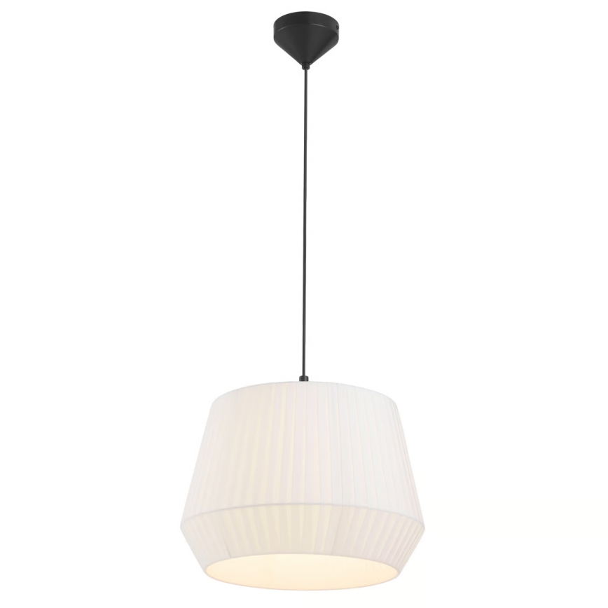Nordlux - DICTE riippuvalaisin vaijerilla 1xE27/60W/230V, Ø 40 cm, valkoinen