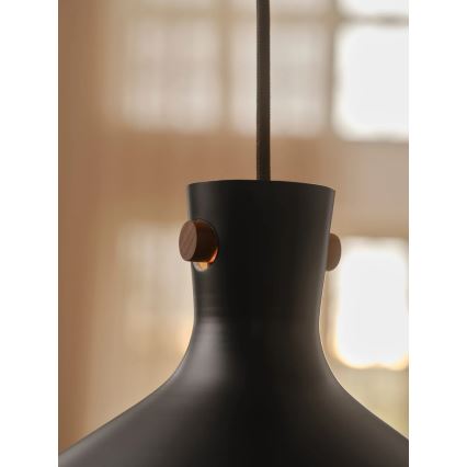 Nordlux - DORINA riippuvalaisin 1xE27/60W/230V musta