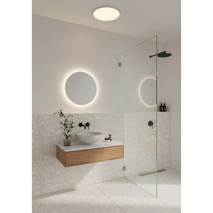 Nordlux - LED-kylpyhuonepeili integroidulla valaistuksella DOVINA LED/20W/230V 4000K halkaisija 60 cm IP44
