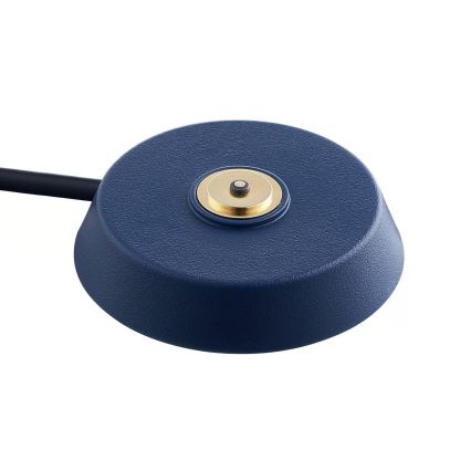 Nordlux - ELLEN, LED-himmennettävä ladattava kosketusohjattu ulkokäyttöön tarkoitettu pöytävalaisin LED/2,8W/3,7V IP44 sininen