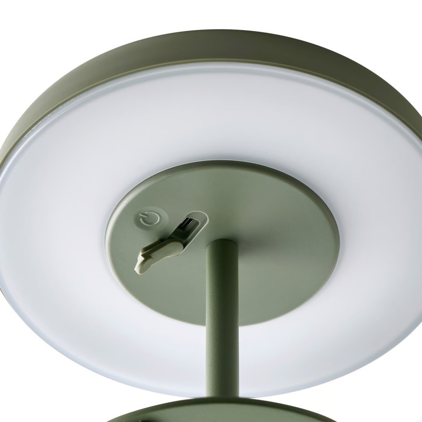 Nordlux - ELMER LED-aurinkovalaisin LED/2W/3,7V IP44 vihreä