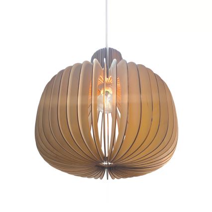 Nordlux - HAZO-riippuvalaisin 1xE27/60W/230V beige