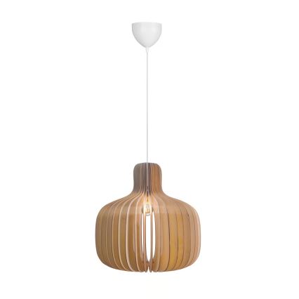 Nordlux - HAZO-riippuvalaisin 1xE27/60W/230V beige
