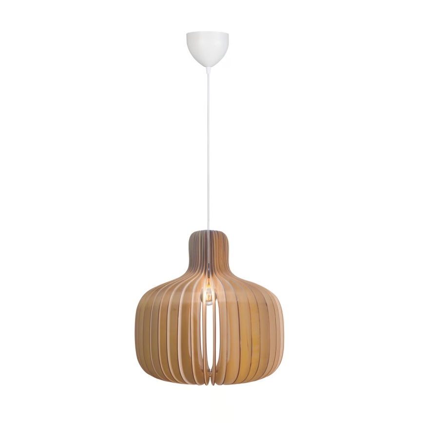 Nordlux - HAZO-riippuvalaisin 1xE27/60W/230V beige