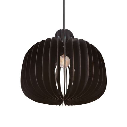 Nordlux - HAZO riippuvalaisin kaapelilla 1xE27/60W/230V, musta