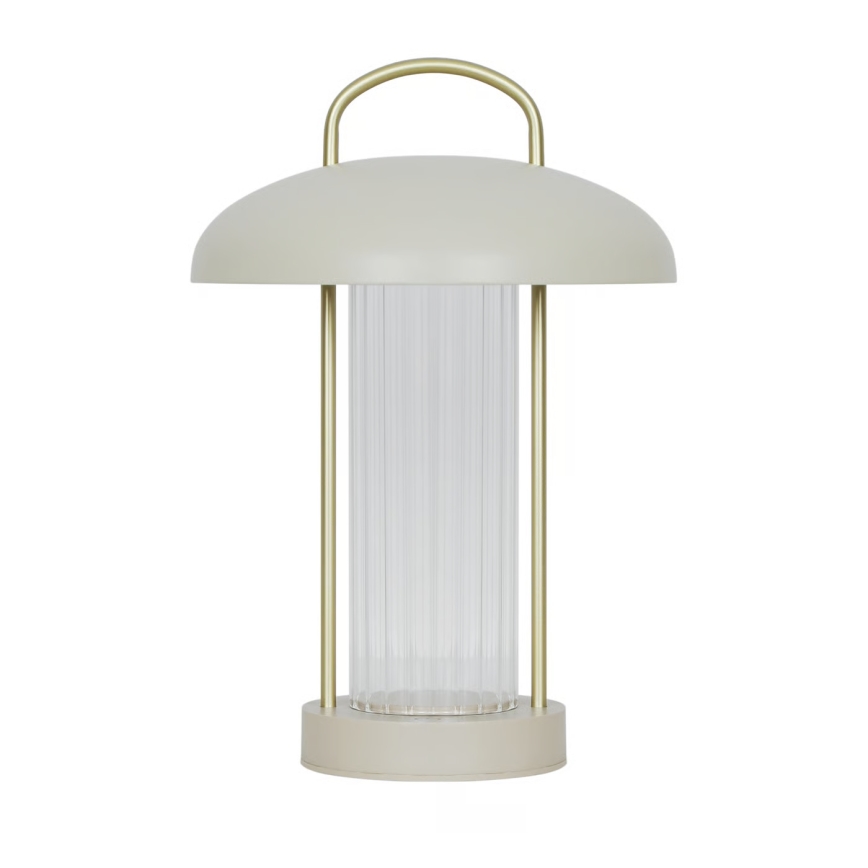 Nordlux - LED-himmennettävä ladattava kosketusohjattu pöytälamppu MIRANO LED/3W/3,7V beige