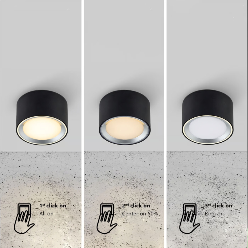 Nordlux - Himmennettävä LED-kattovalaisin FALLON LED/5,5W/230V 2700K valkoinen